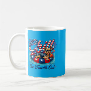 Mug Refroidir le quatrième drôle Yorkie amateur de chi