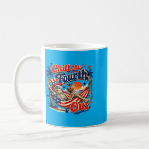 Mug Refroidir le quatrième extérieur squelette de plag