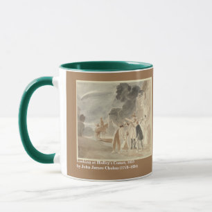 Mug Regard sur Halley's Comet(1835) John James Chalon