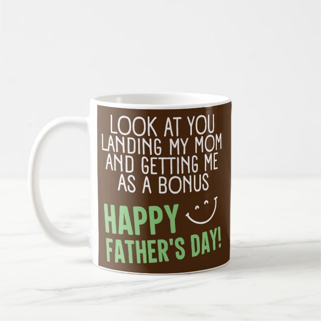 Mug Regarde Ta Maman Atterrissante Me Faire Un Bonus (Gauche)