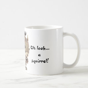 Mug Regarde... un écureuil ! Humour de l'attention