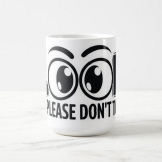 Mug Regardez, mais ne touchez pas