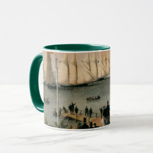 Mug Régate maritime vintage du New York Yacht Club