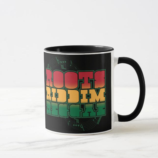 Mug Reggae de Riddim de racines (Droite)