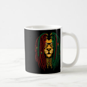 Mug Reggae Lion Dreadlocks Wild Cat Rasta Afrique Rast