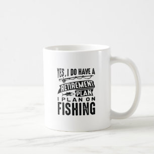 Mug Régime de retraite Pêche