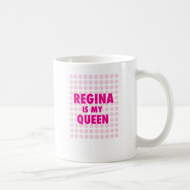 Mug Regina est ma reine (Droite)