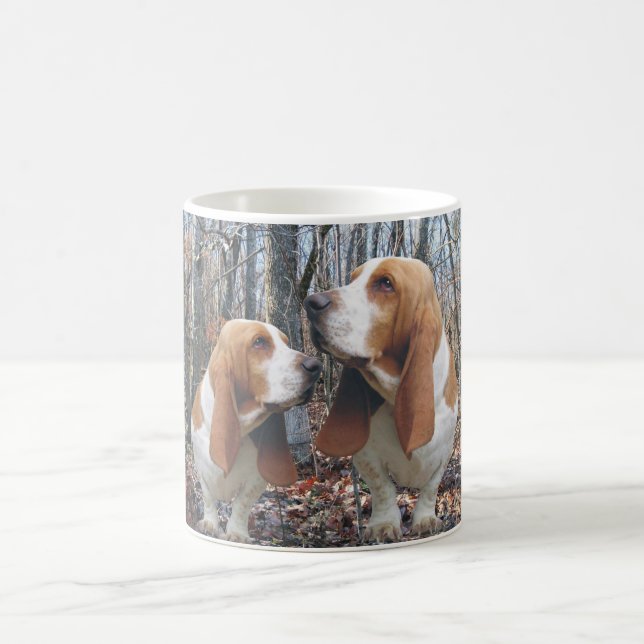 Mug Région boisée Basset Hound (Centre)
