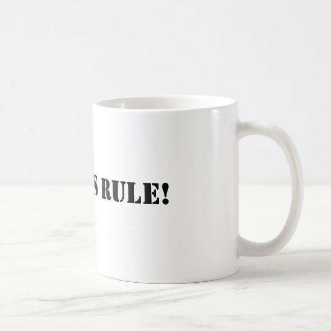 Mug Règle de Geordies (Droite)
