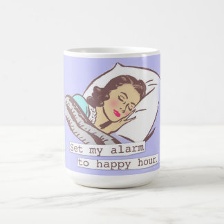 Mug Régler mon alarme pour une bonne heure