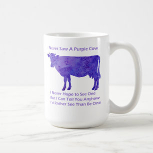 Mug Regrets pourpres de vache