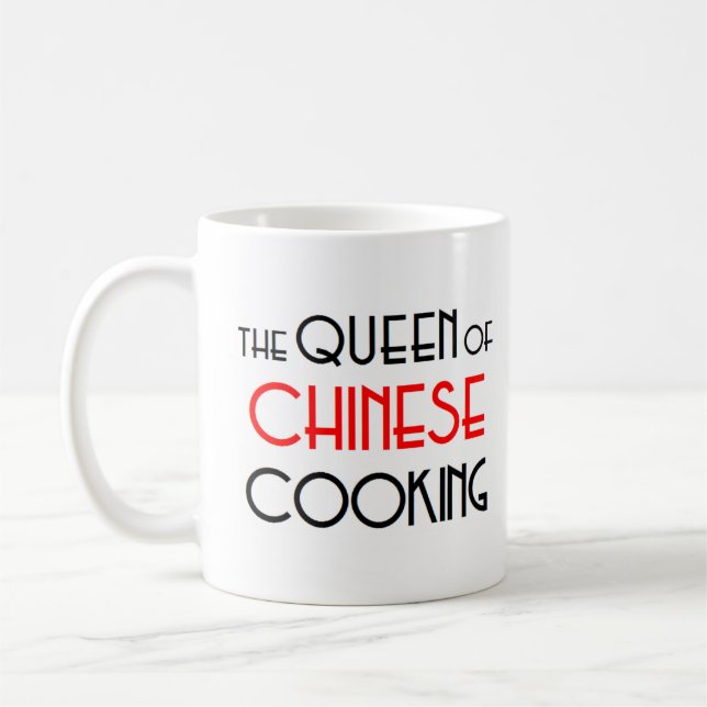 Mug reine de cuisine chinoise (Gauche)