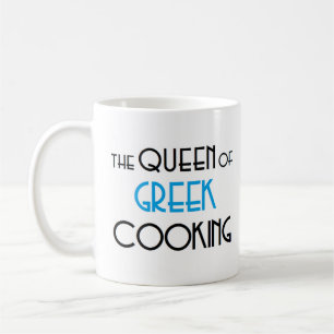 Mug reine de cuisine grecque