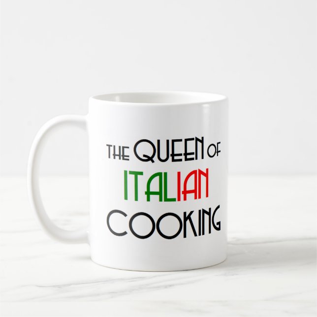 Mug reine de cuisine italienne (Gauche)