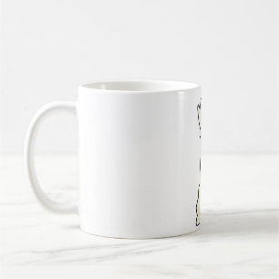 Mug Reine de la pièce d'échecs blanche