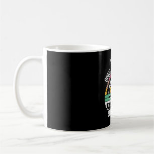 Mug Reine de ponton drôle rétro coucher de soleil vie