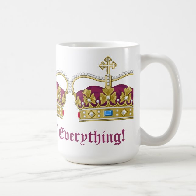 Mug Reine de tout ! (Droite)