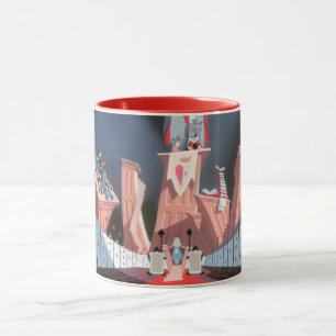 Mug Reine des Coeurs  Alice devant sa cour