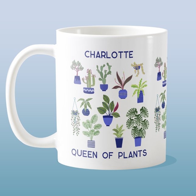 Mug Reine des Plantes personnalisée (Créateur téléchargé)