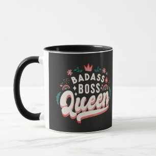 Mug Reine du patron de Badass