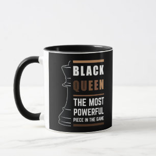 Mug Reine Noire La Pièce La Plus Puissante Dans Le Jeu