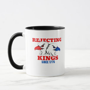 Mug Rejetant les rois depuis 1776 Design Classique Cré