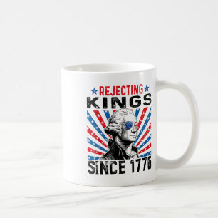 Mug Rejeter les rois depuis 1776 Distressed Drapeau am