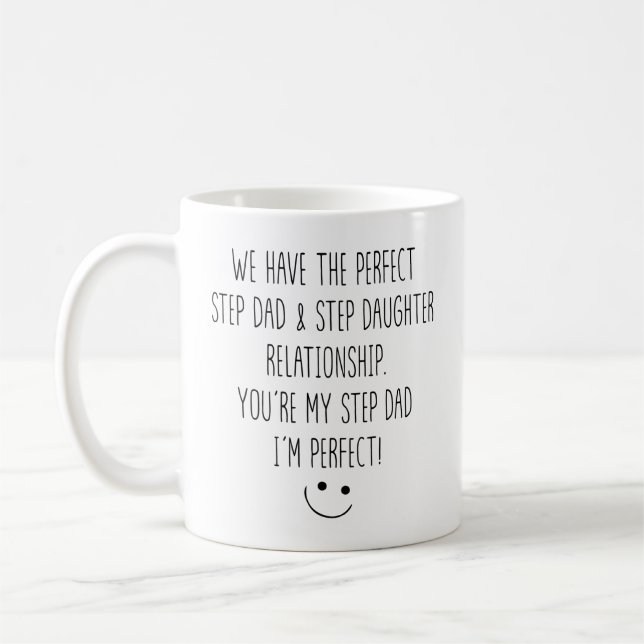 Mug Relation drôle entre beau-père et belle-fille (Gauche)