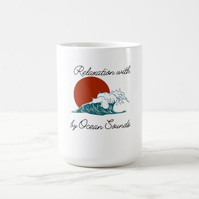 Mug Relaxation avec Ocean Sounds (Centre)