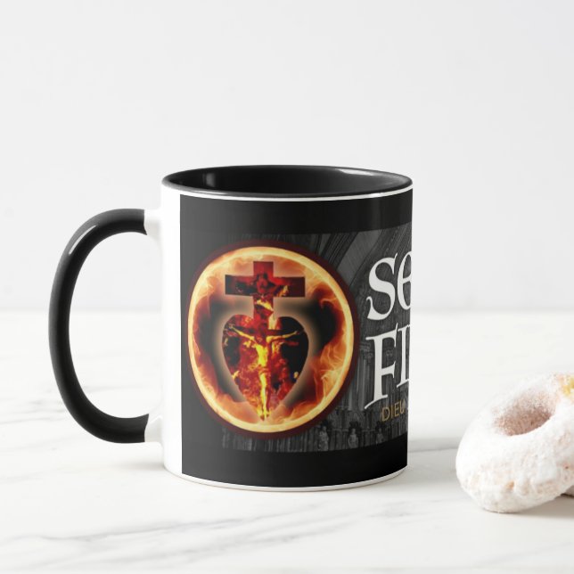 Mug Religieux catholique, le SConsensus Fidelium (Avec donut)