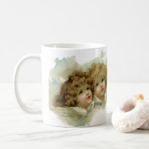 Mug Religion Vintage, Anges Victoriennes dans les Nuag