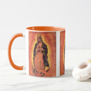 Mug Religion vintage Vierge Marie Notre-Dame de Guadal