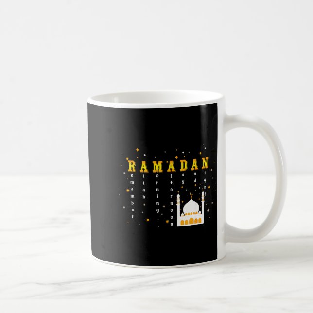 Mug Remember Allah Ramadan Mubarak Kareem  (Droite)