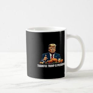 Mug Remerciements Trump est le président Thanksgiving