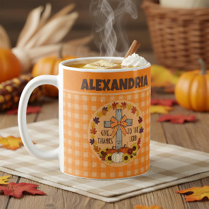Mug Remerciez Le Seigneur Pour Le Jour De Thanksgiving