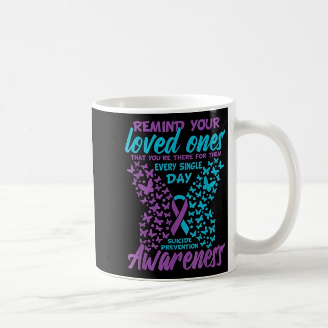 Mug Remind Your Loved Ones Suicide Prevention Awarenes (Droite)
