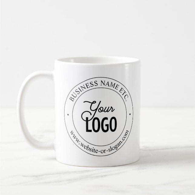 Mug Remplacement et personnalisation faciles du logo | (Gauche)