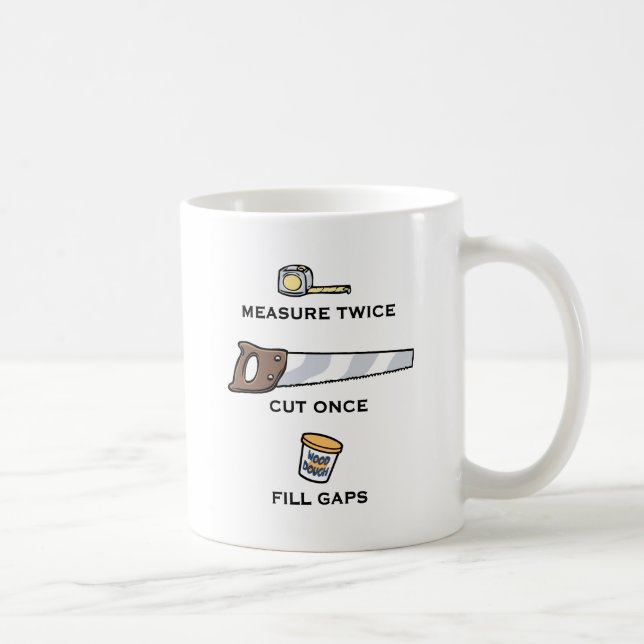 Mug Remplissez les écarts (Droite)