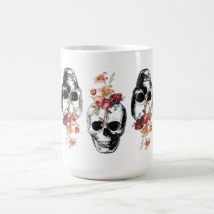 Mug Renaissance - Les crânes fleurissent