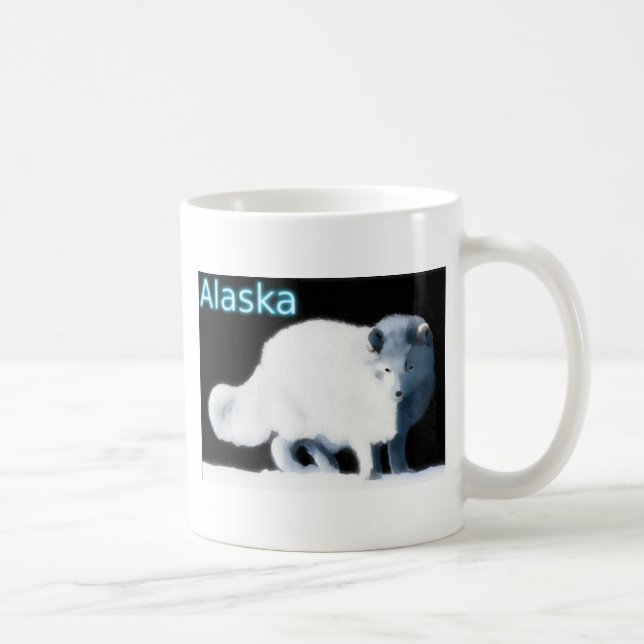 Mug Renard arctique (Droite)
