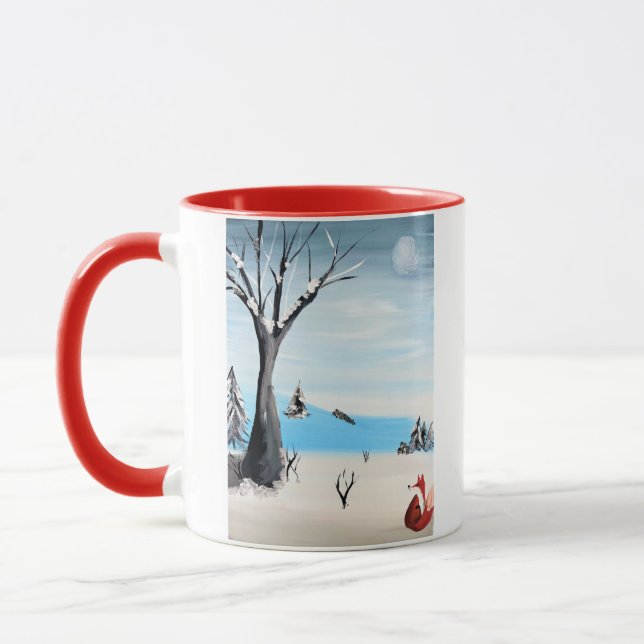 Mug Renard en hiver (Gauche)