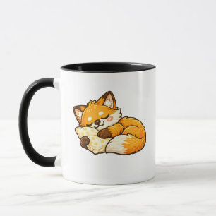 Mug Renard endormi mignon et douillet