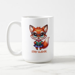 Mug Renard intelligent amoureux des livres