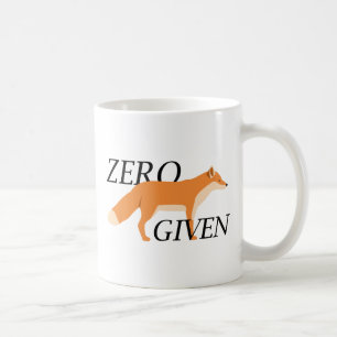 Mug Renard zéro donné