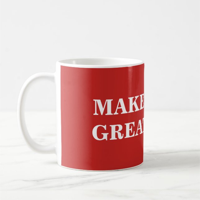 Mug Rendez grand encore - coutume et ajoutez votre (Gauche)
