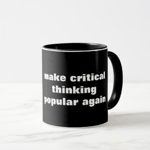 Mug Rendez la pensée critique populaire encore