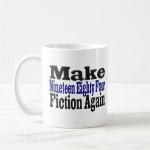 Mug Rendre 1984 fiction Encore un demi-texte