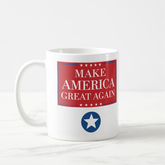 Mug Rendre à l'Amérique sa grandeur Coupe du Café (Gauche)