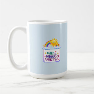Mug 'Rendre aujourd'hui Extraordinaire' Nom personnali