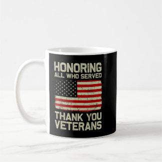 Mug Rendre hommage à tous ceux qui ont servi des vétér